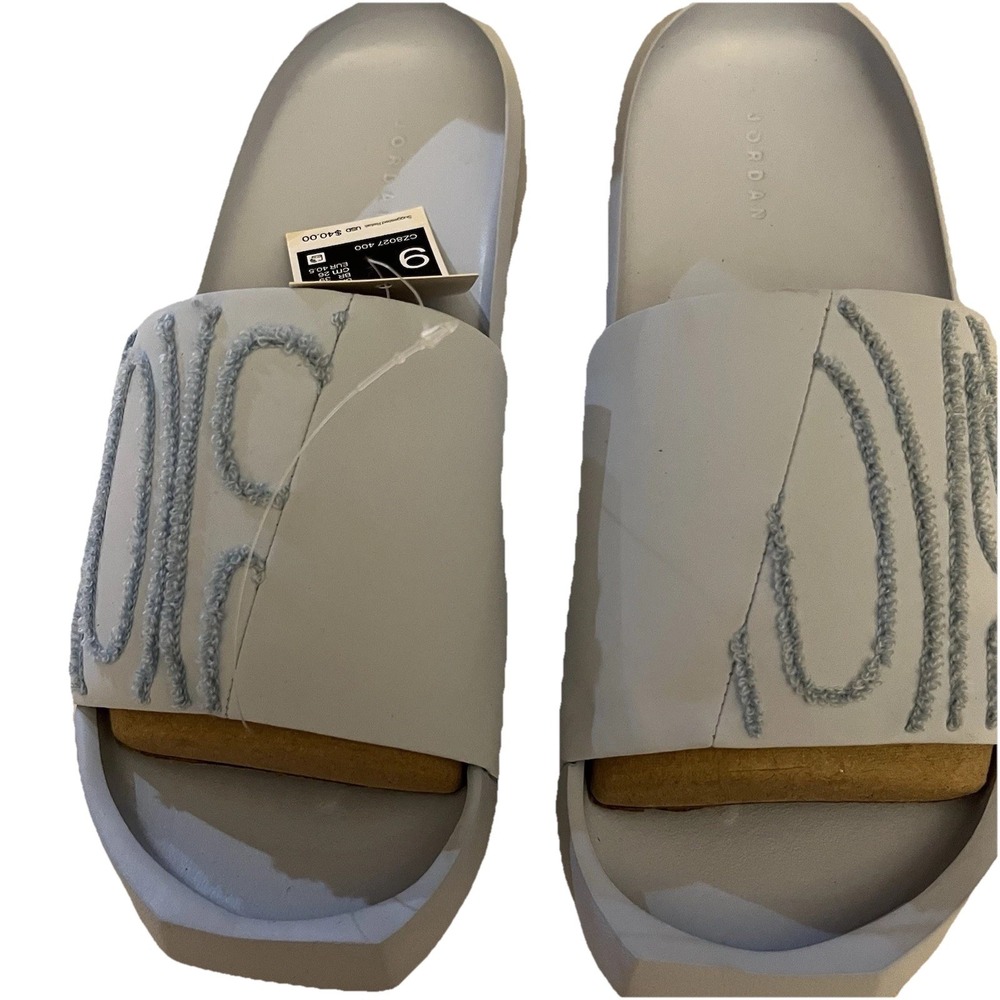 Women's Jordon Nola Slide Sz 9 Celestine Blue - Picture 3 of 10